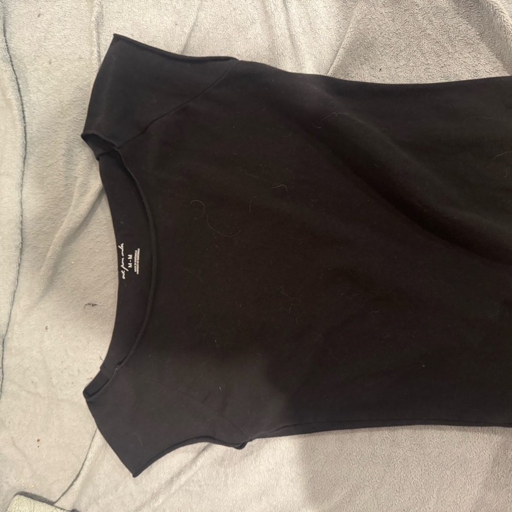 Urban Outfitters Black Short Sleeve Top
